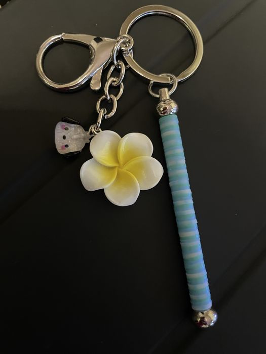 Handmade Sliczny breloczek Kwiatek