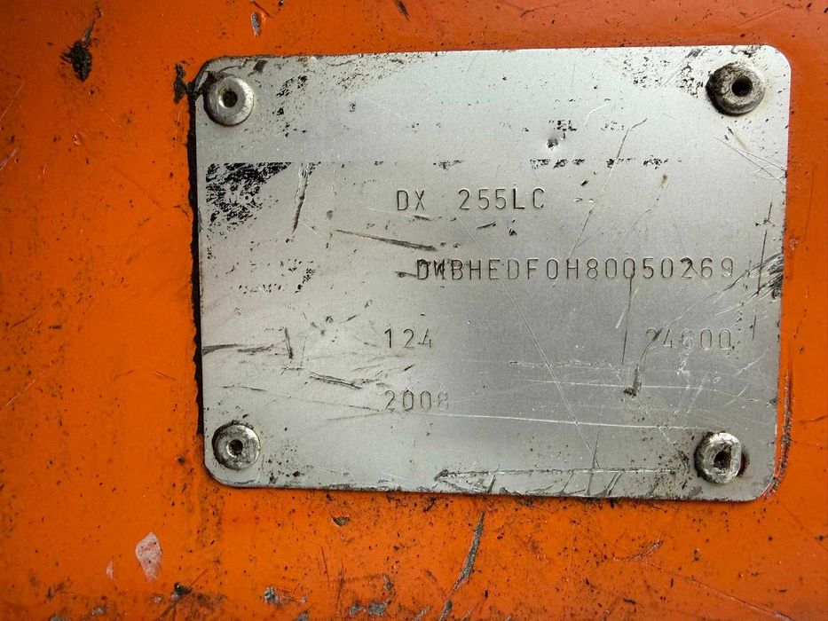 Koparka gąsienicowa DOOSAN DX255LC