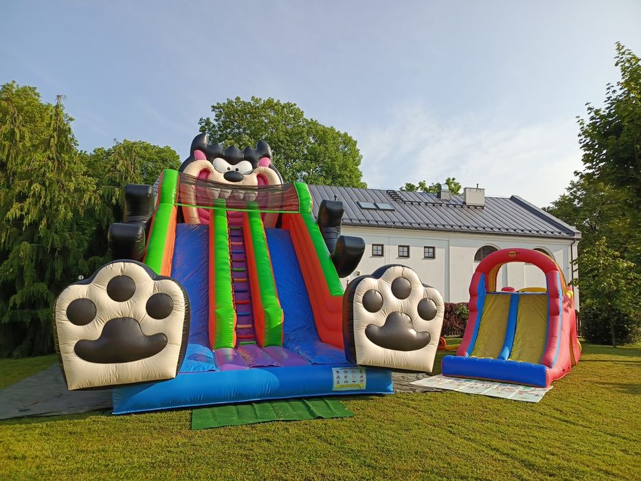 AMW Zjeżdżalnie Dmuchane dmuchaniec zabawa zjeżdżalnia dmuchana