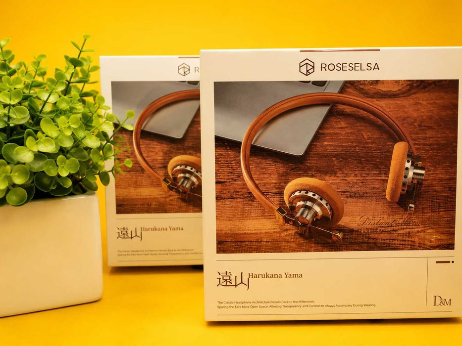 ‼️ Наушники Roseselsa Distant Mountain (Brown / Black) + Dongle RZ200m