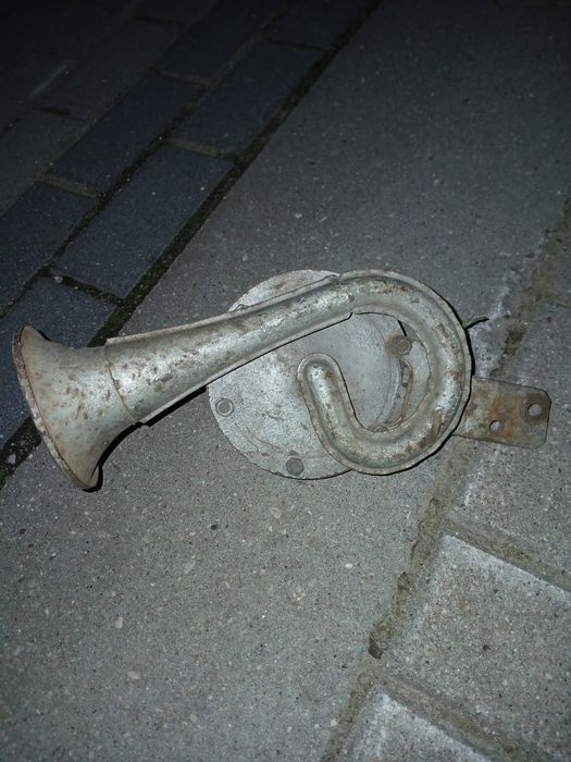 Klakson sygnał  Warszawa PRL FSO