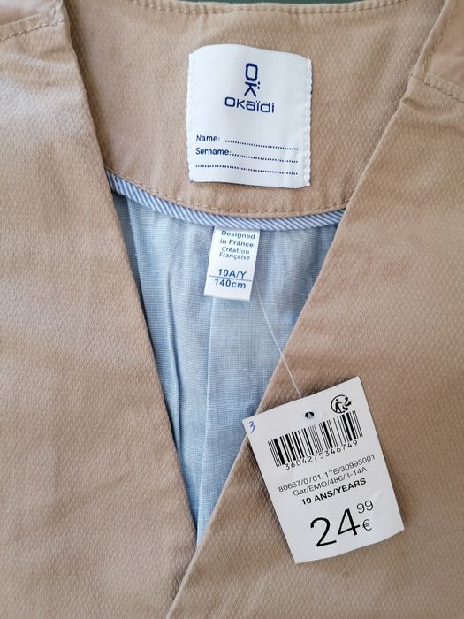 Colete menino Okaidi