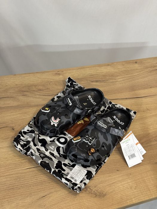 Crocs x Bape|Крокси бапе