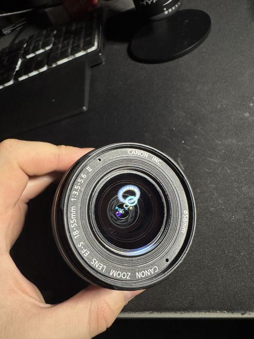 Обьектив Canon  efs 18-55, Olympus digital 14-45