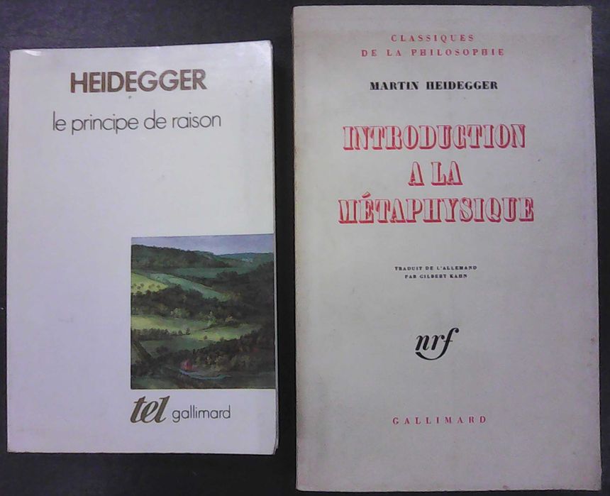 Heidegger, Julia Kristeva e Lyotard - pack de livros
