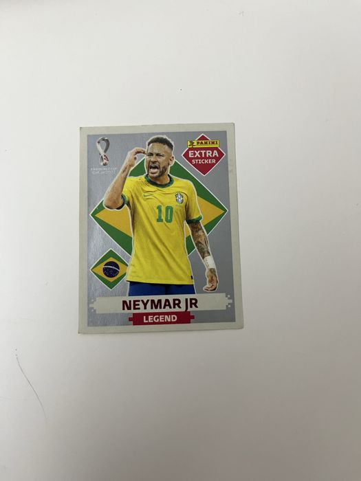 Cromo neymar prata 2022