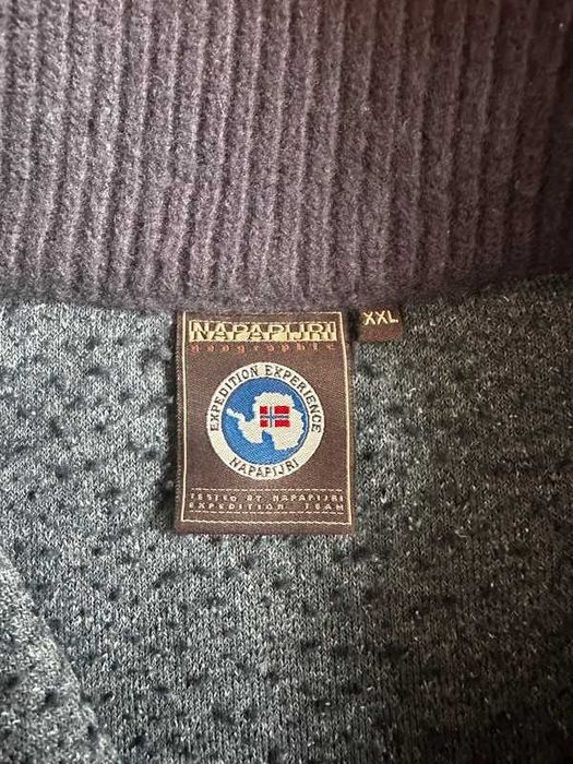 Napapijri polar sherpa NPR half zip Expedition
