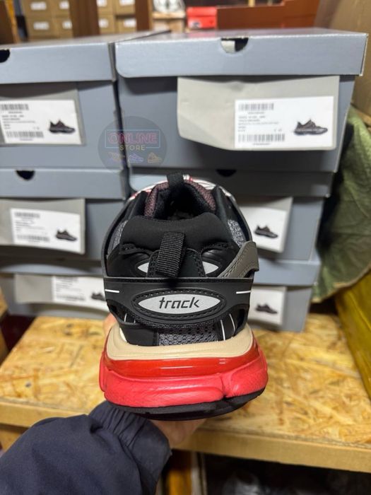 Кросівки Balenciaga Track Black Grey Red
