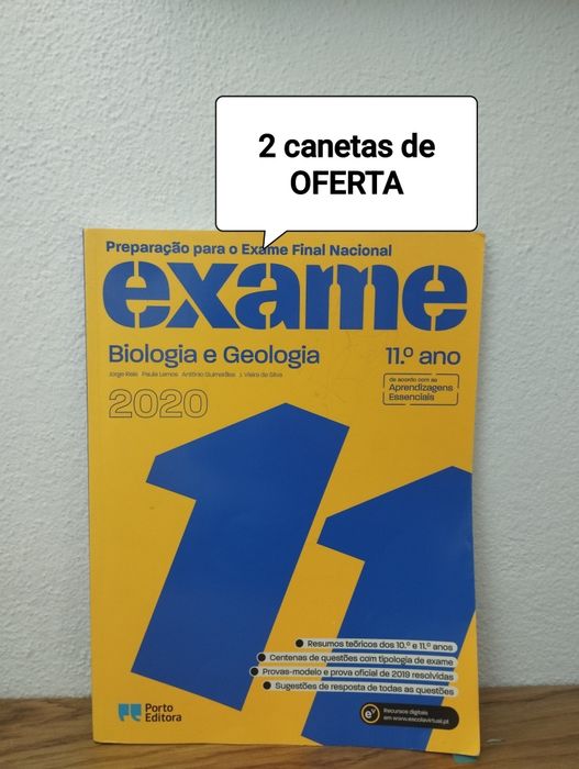 Livro de preparação para o exame de Biologia e Geologia
