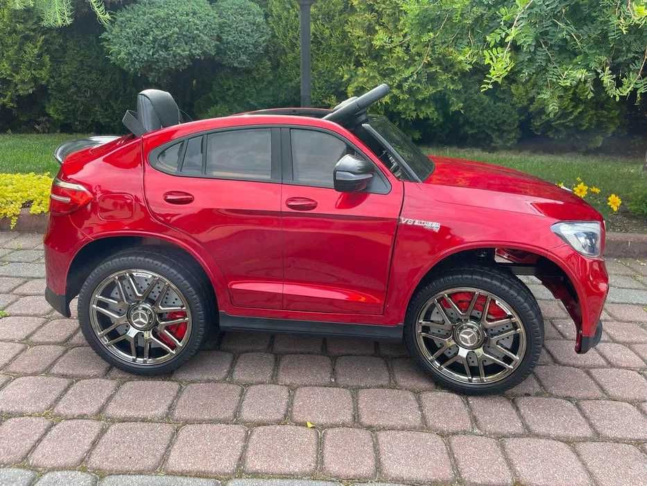 Samochód na Akumulator Mercedes GLC 63S Koła EVA USB Lakierowany 4×4