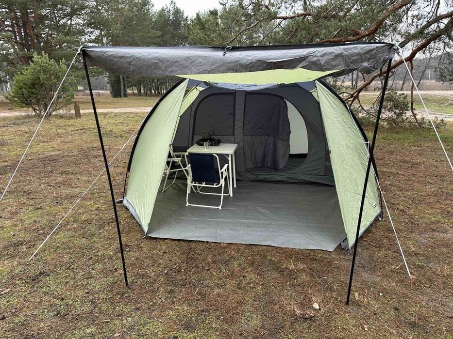 Кемпінговий намет High Peak Ancona 4-х місна з Німеччини.