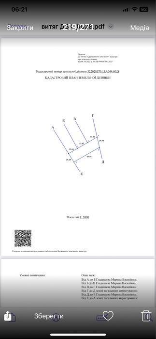 Земля киівська обл Броварський район с Паришків
