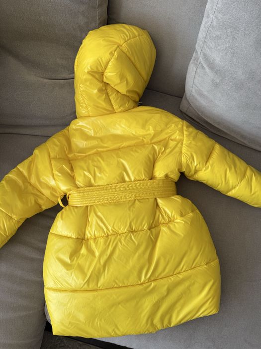 Куртка жовта зимова для дівчинки X-Woyz