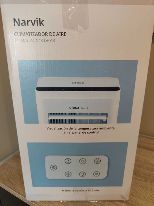 Climatizador Ufesa com garantia