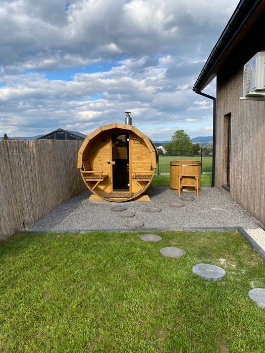 Domek w górach, Beskidy,Tatry – jacuzzi, balia, sauna, widok