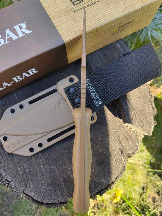 Брелок компактний EDC фіксед фултанг Ka-Bar BK18 Becker Harpoon