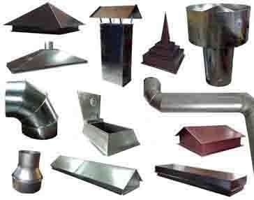 Ковпаки відливи откоси коник флюгарка згинальні вироби на замовлення