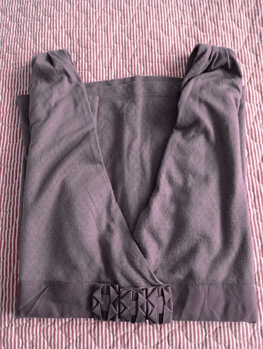 Top em tons lilás Mango