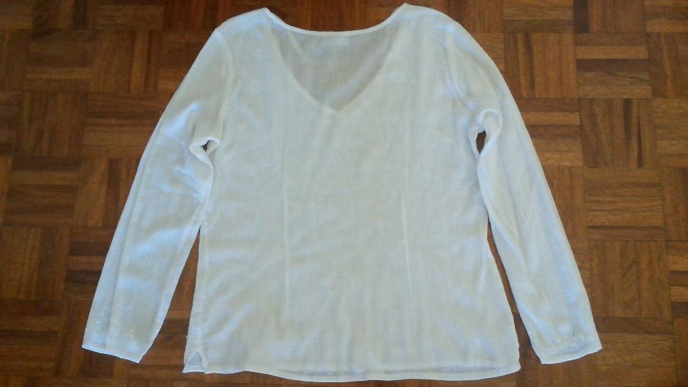 Túnica bordada para grávida