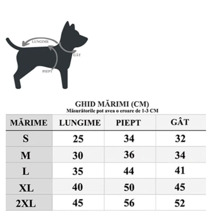 Куртка для собак середньої породи
