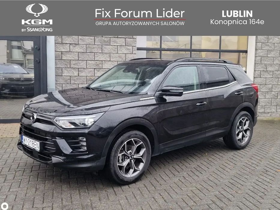 SsangYong/KGM Korando Adventure, Pakiet BLACK, 2024r, Automat, Niski przebieg, RATY