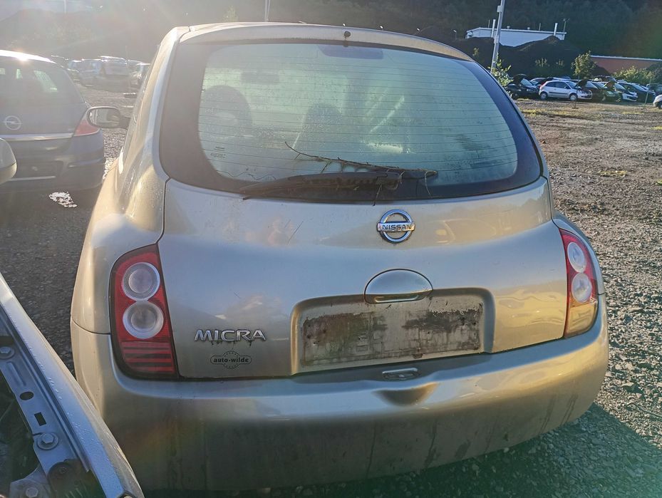 Nissan Micra K12 EY2 1,2b stacyjka 3d, części transport FV dostawa