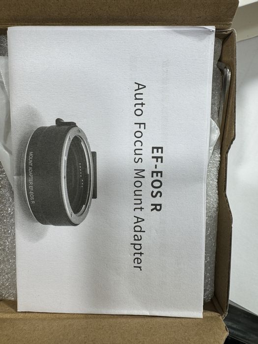 Адаптер для обʼєктивів Canon EF - EOS R