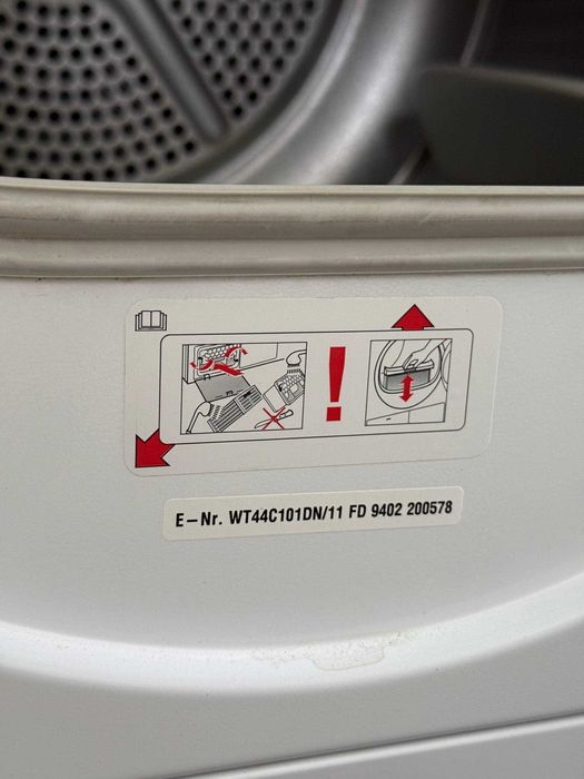 Сушильна машина б/в Siemens Розмір: 85/60/65 Обʼєм: 8кг IQ 300 #05281