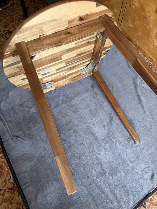 Stół okrągły NACKANÄS IKEA 80 cm