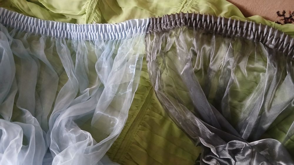 Тюль подвійна на вікно