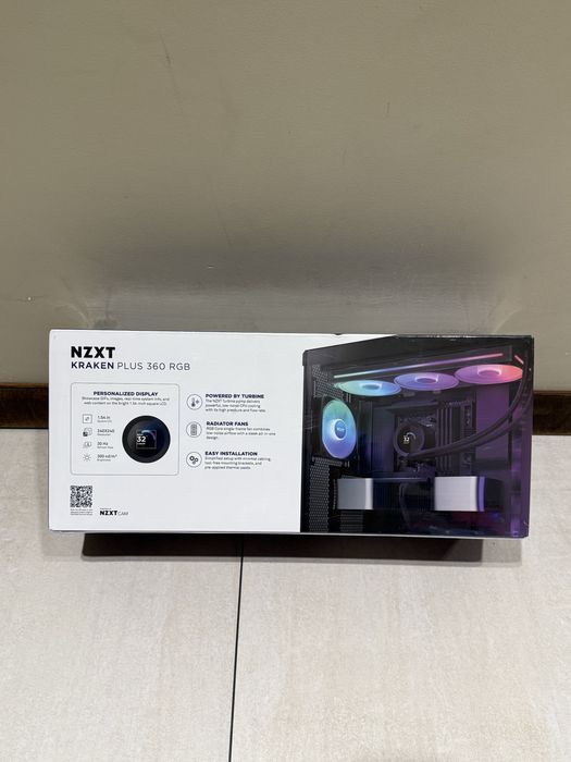 Chłodnice procesora NZXT Kraken Plus 360 RGB Czarny