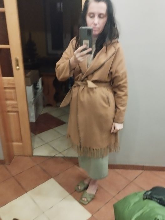 Płaszczyk vrązowy rozmiar 40