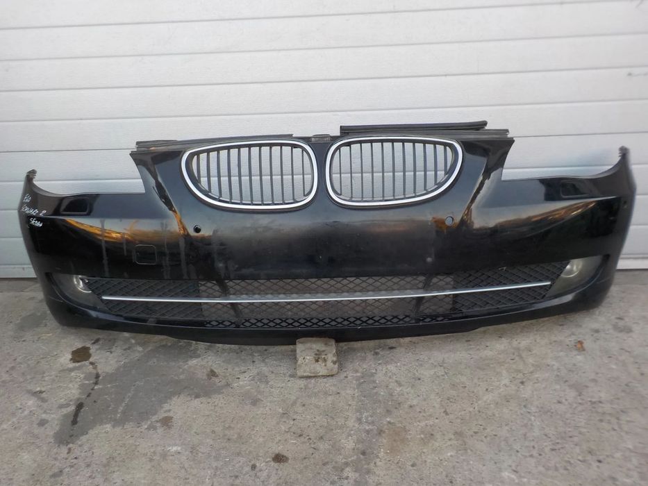 BMW E60 LIFT ZDERZAK PRZÓD PRZEDNI SCHWARZ
