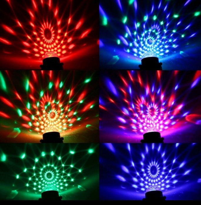 Kula projektor dyskotekowy