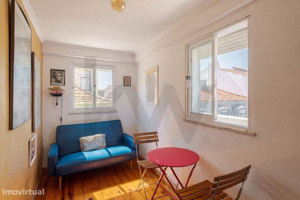 Um apartamento no coração de Lisboa. Dois espaços bonitos e independen
