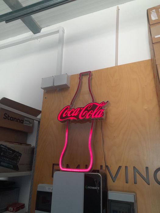 Reclame luminoso coca cola