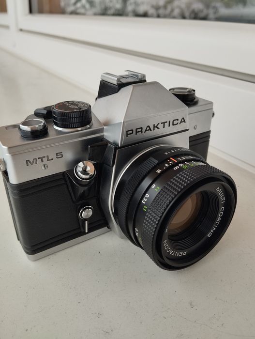 Praktica MTL5+pentacon 1,8/50