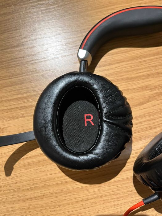 Auriculares Jabra Evolve 80 HSC019 - ligeira imperfeição