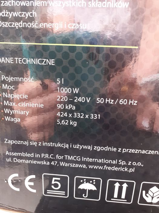 Frederic excellence Multicooker model  de-19