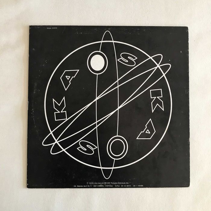 Disco vinil electronic house music portuguesa anos 90 KAOS