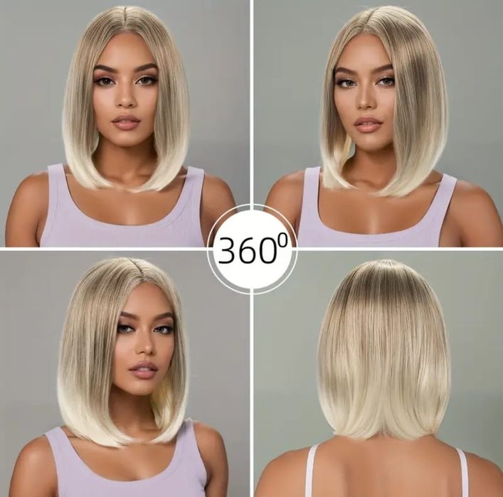 Peruka jasny blond