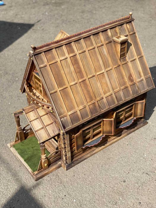 Дом Будка для собаки, кошки, енота)