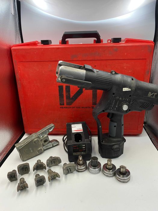zaciskarka do rur IVT grupa Wurth SPM32 1xaku, ładowarka, walizka