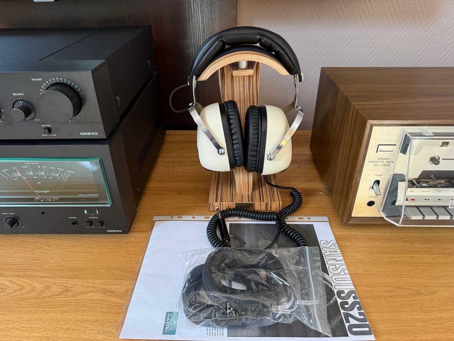 SANSUI SS-20 Słuchawki Stereo Top Hi-Fi