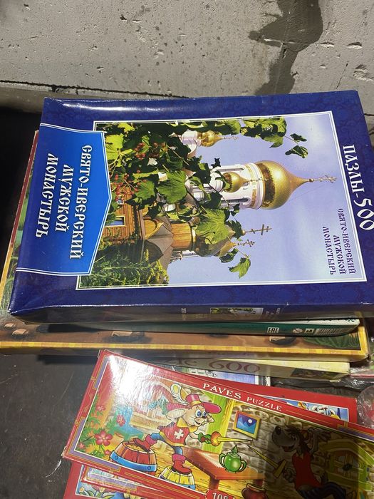 Пазлы для детей очень много