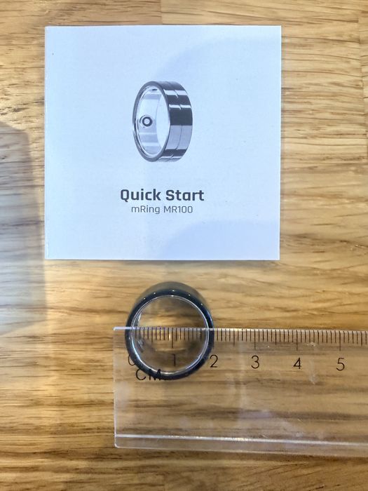 SmartRing Maxcom mRing 8/57 czarny nowy gwarancja
