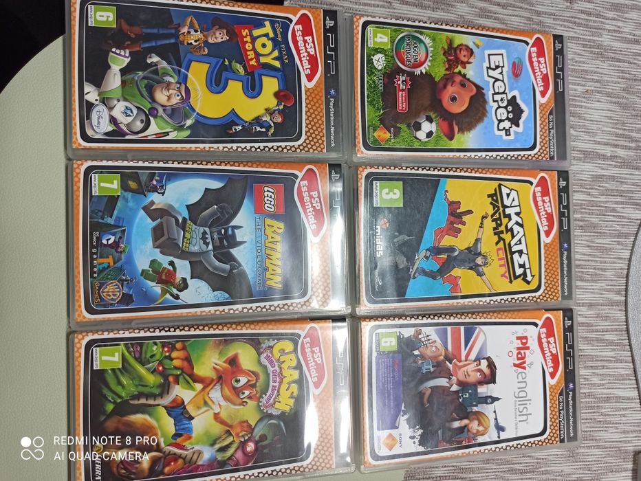 Jogos originais para PSP