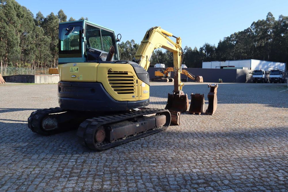 2015 Yanmar VIO80-1A Escavadora Giratória de Rastos