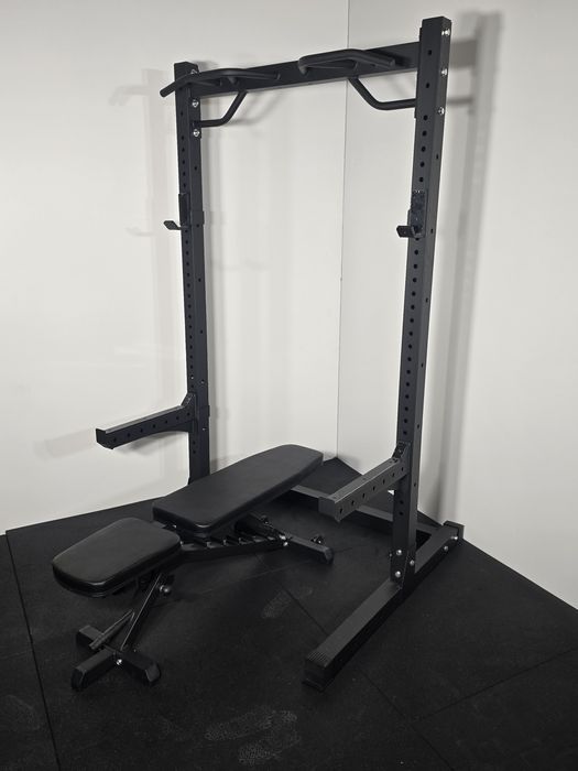 Half rack z ławka regulowana-Komplet