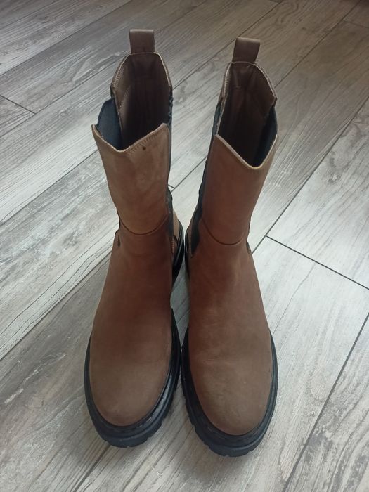 Botki skórzane 5th Avenue